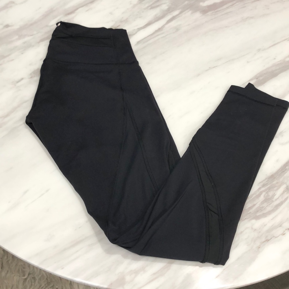 Lululemon mesh panel tights
